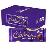 Cadbury Dairy Milk Chocolate Bar 360g (Case of 14)  Adomoo